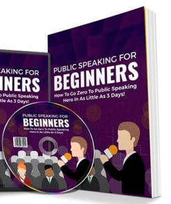 Public Speaking For Beginners PLR Ebook and Audio