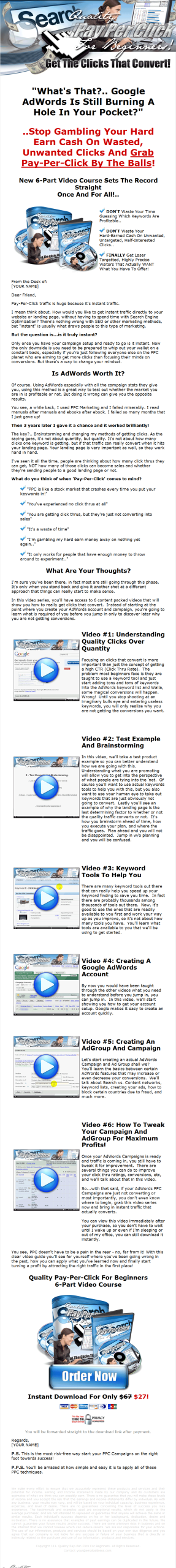 Quality PPC Traffic Videos with Master Resale Rights - Image 2