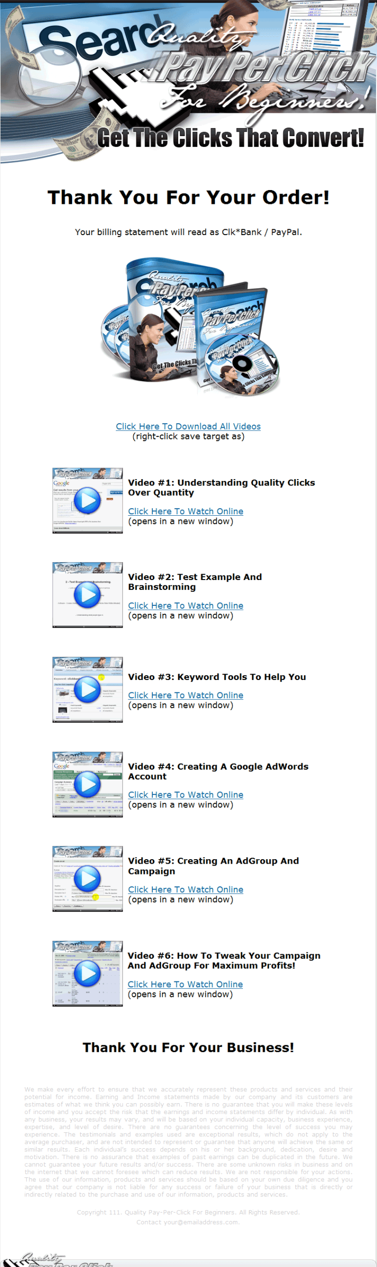 Quality PPC Traffic Videos with Master Resale Rights - Image 3