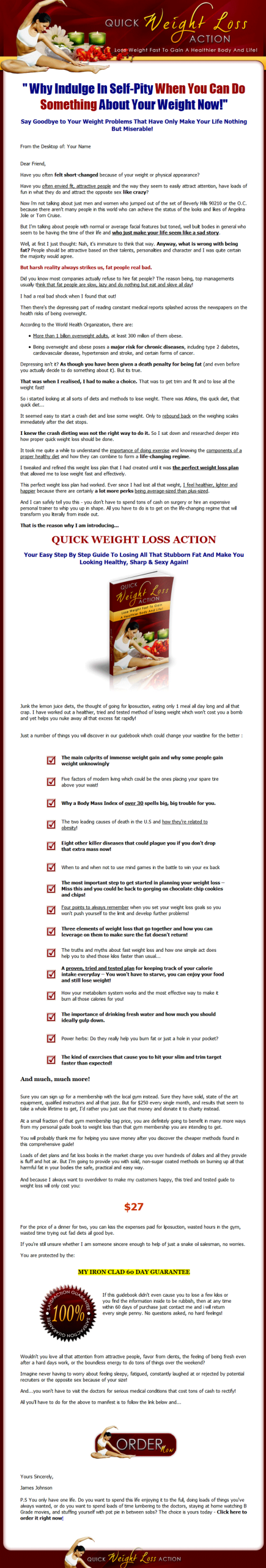Quick Weight Loss MRR Ebook - Image 2