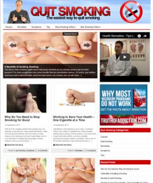 quit smoking plr website