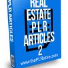 Real Estate PLR Articles 2