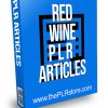 Red Wine PLR Articles