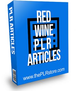 Red Wine PLR Articles