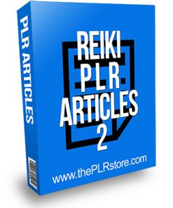 Reiki PLR Articles 2