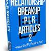 Relationship Breakup PLR Articles 2