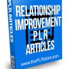 Relationship Improvement PLR Articles