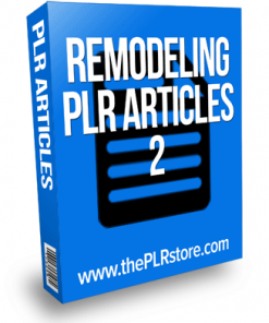 remodeling plr articles