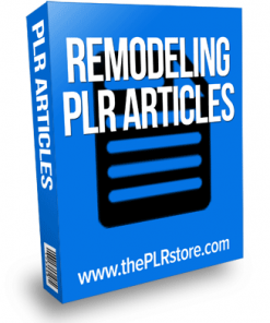 remodeling plr articles