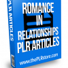 romance in relationships plr articles