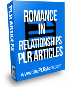 romance in relationships plr articles