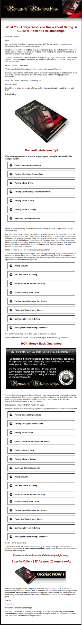 Romantic Relationships PLR Ebook - Image 2