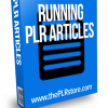 running plr articles