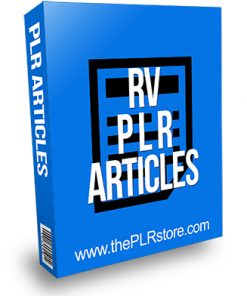 RV PLR Articles