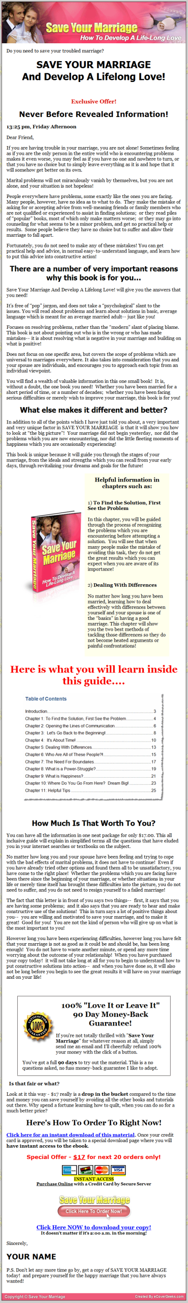 Save Your Marriage - Develop Love PLR Ebook - Image 2