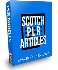 Scotch PLR Articles