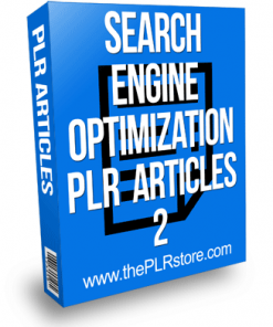 Search Engine Optimization PLR Articles 2