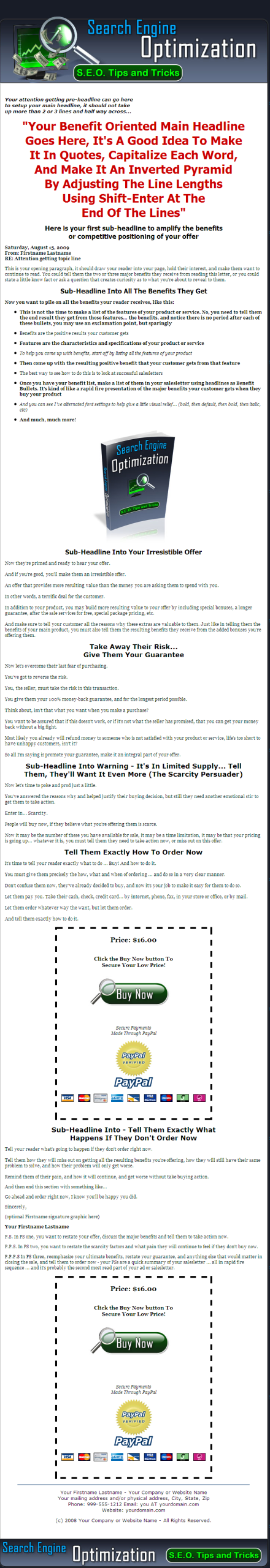 Search Engine Optimization MRR eBook (SEO) - Image 2