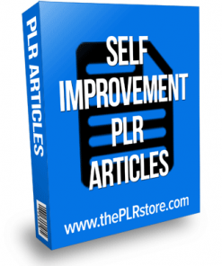 self improvement plr articles