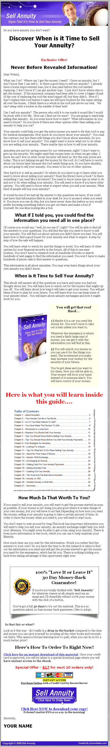 Sell Your Annuity MRR eBook - Image 2