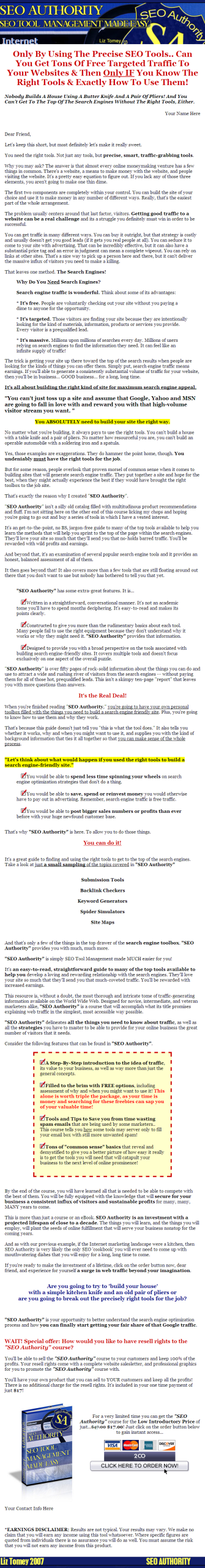 SEO Authority MRR eBook - Image 2