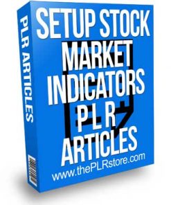 Setup Stock Trading Technical Indicators PLR Articles