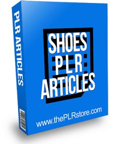 Shoes PLR Articles