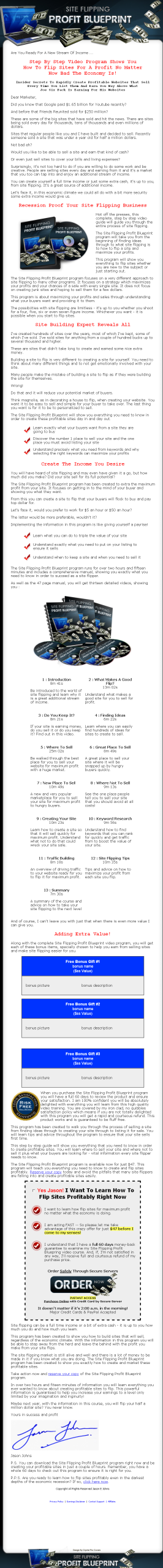 Site Flipping Profit Blueprints Videos MRR - Image 2