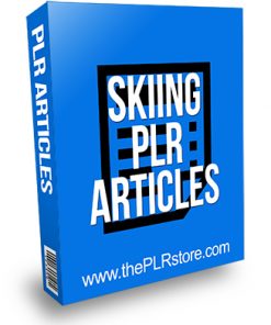 Skiing PLR Articles