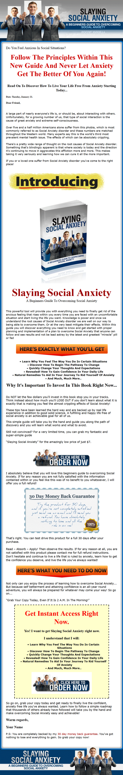 Slaying Social Anxiety MRR Ebook Package - Image 2