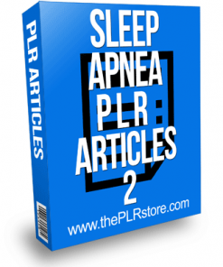 Sleep Apnea PLR Articles 2