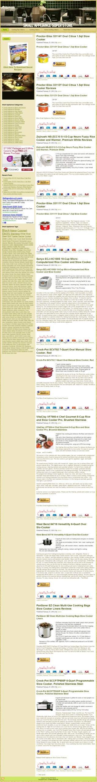 Small Appliance PLR Amazon Pre-loaded Store Website - Image 2