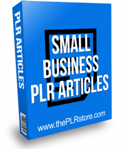 Small Business PLR Articles with Private Label Rights