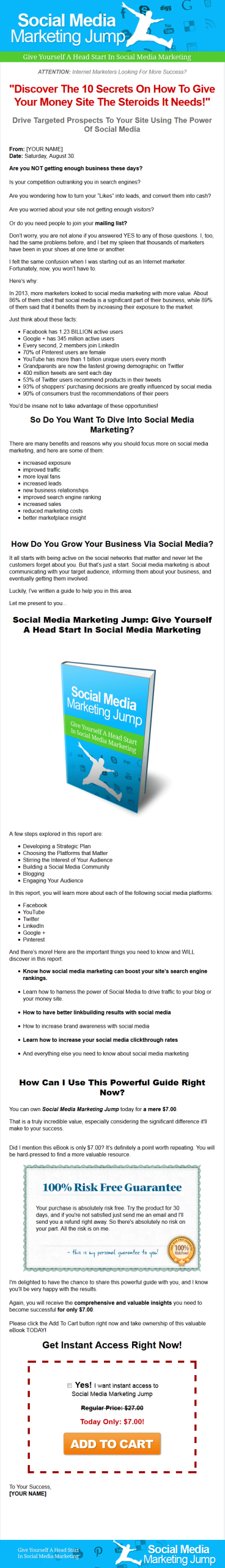 Social Media Marketing Jump MRR Ebook - Image 2