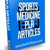 Sports Medicine PLR Articles