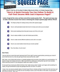 squeeze page mastery plr video