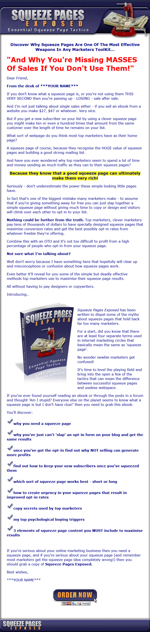 Squeeze Pages Exposed MRR Ebook - Image 2