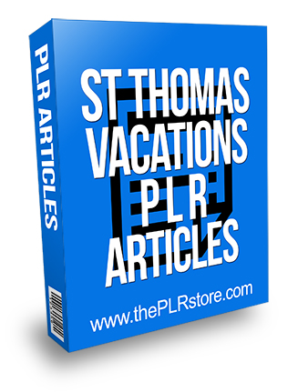 St Thomas Vacations PLR Articles