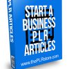 Start a Business PLR Articles