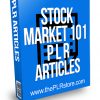 Stock Market 101 PLR Articles