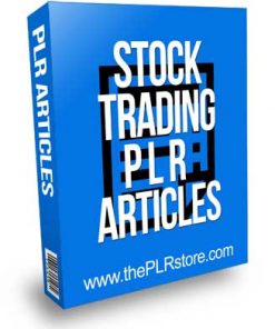 Stock Trading PLR Articles