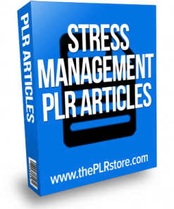 stress management plr articles