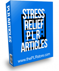 Stress Relief PLR Articles