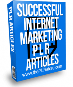 Successful Internet Marketing PLR Articles