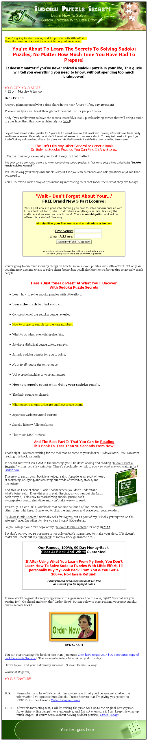 Sudoku PLR eBook Package - Image 2