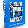 Summer Activities PLR Articles