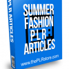 Summer Fashion PLR Articles