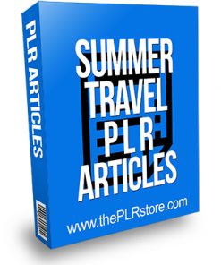 Summer Travel PLR Articles