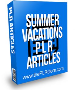 Summer Vacations PLR Articles