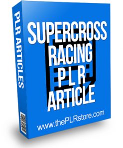 Supercross Racing PLR Articles